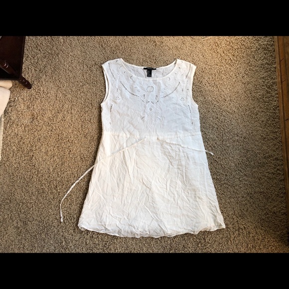 Forever 21 Dresses F2 Crochet Lace Knit Dress Sz S Poshmark